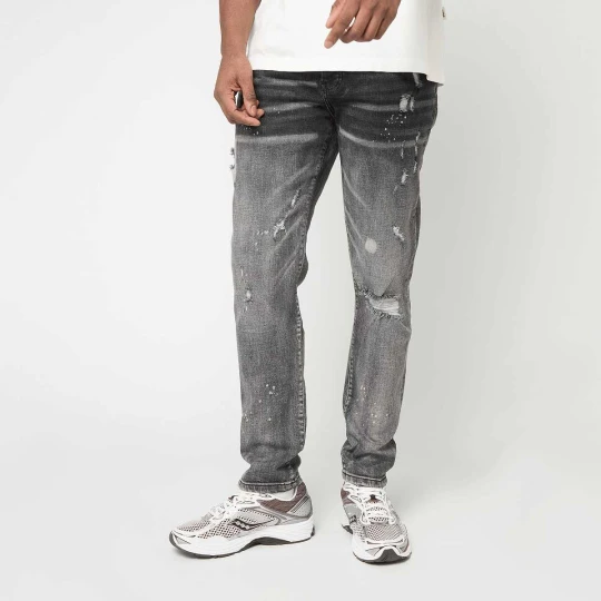 Zdjęcie produktu Pedro Ripped Slim Fit Jeans 2Y Studios szary