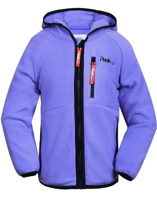 Zdjęcie produktu Peek U Kurtka polarowa "Robbie" w kolorze fioletowym rozmiar: 116
