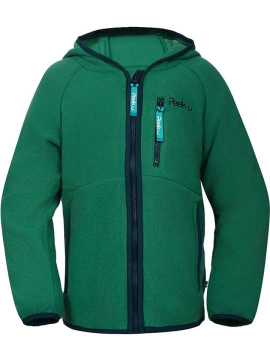 Zdjęcie produktu Peek U Kurtka polarowa "Robbie" w kolorze zielonym rozmiar: 116