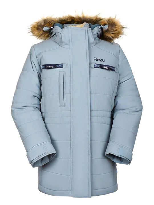 Zdjęcie produktu Peek U Parka zimowa "Frankie" w kolorze szarym rozmiar: 128