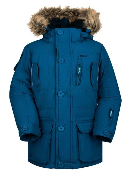 Zdjęcie produktu Peek U Parka zimowa "West" w kolorze niebieskim rozmiar: 164