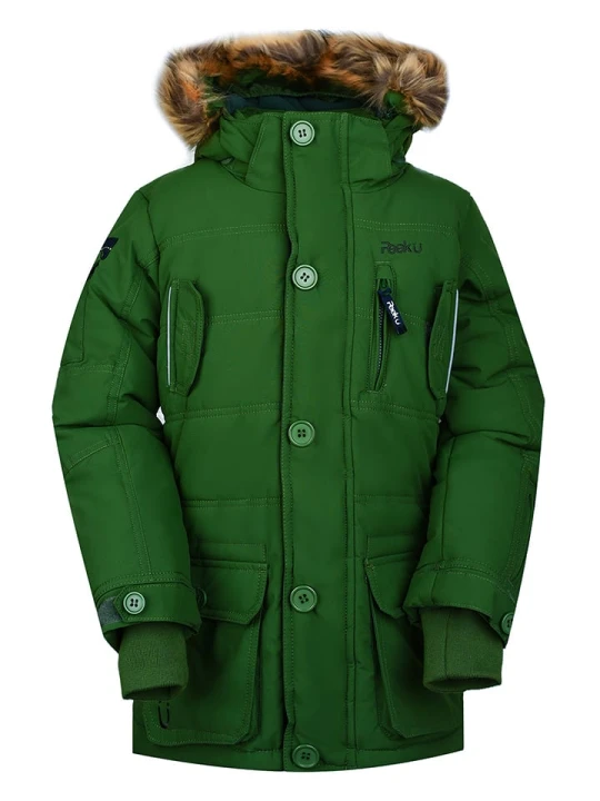 Zdjęcie produktu Peek U Parka zimowa "West" w kolorze zielonym rozmiar: 110