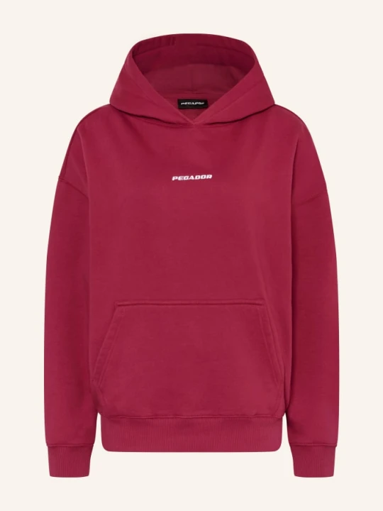 Zdjęcie produktu Pegador Bluza Z Kapturem Oversize Clarita rot CIEMNOCZERWONY