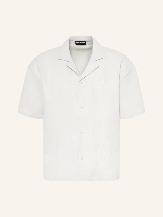 Zdjęcie produktu Pegador Wzorzysta Koszula Troy Comfort Fit Z Plisami grau JASNOCZARY