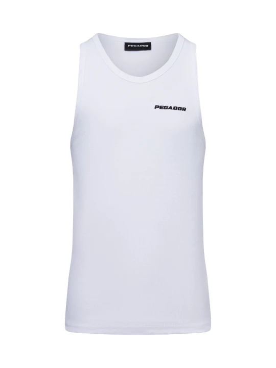 Zdjęcie produktu PEGADOR Tank top Mężczyźni Bawełna biały