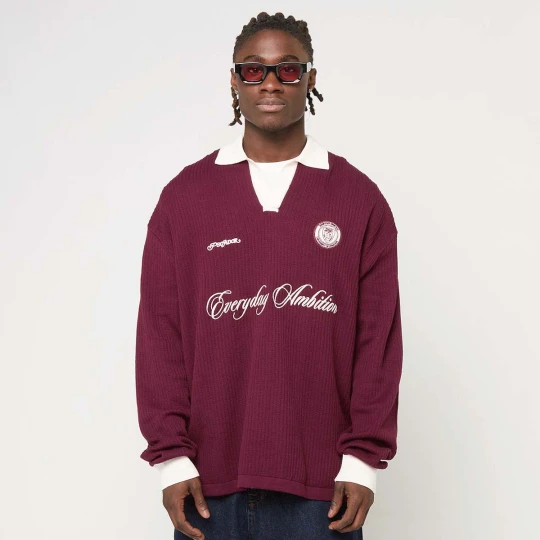 Zdjęcie produktu Yemo Regular Longsleeve Knit Trikot Pegador czerwony