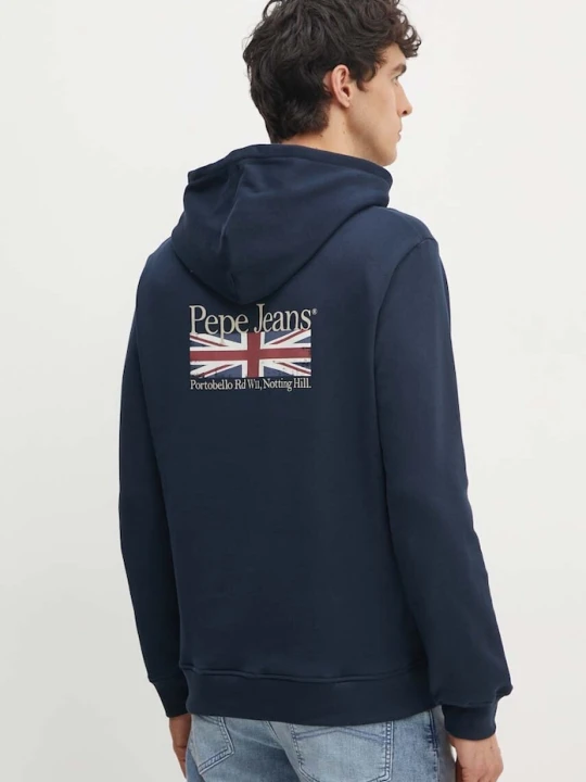 Zdjęcie produktu Pepe Jeans bluza bawełniana SEDRIC P granatowy