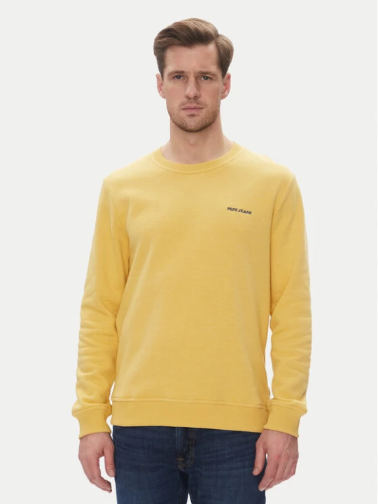 Zdjęcie produktu Pepe Jeans Bluza Damian PM582754 Żółty Regular Fit