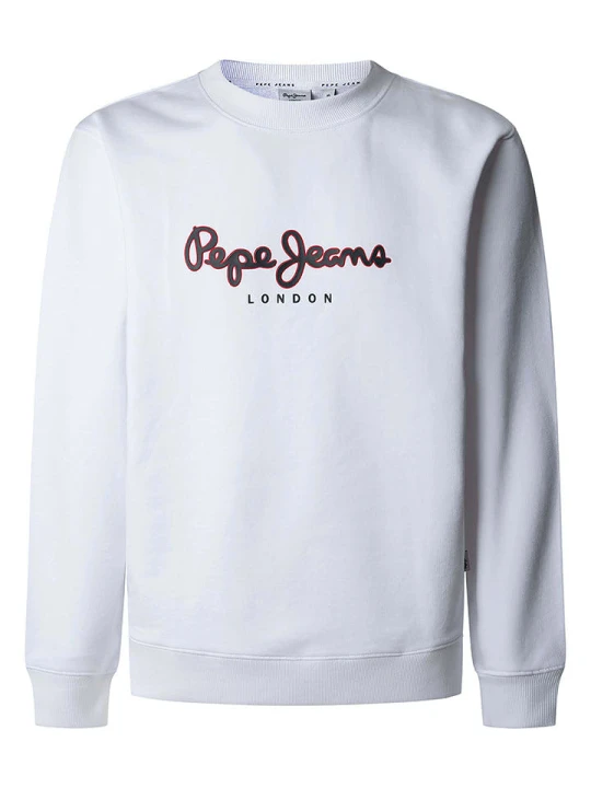 Zdjęcie produktu Pepe Jeans Bluza "Duke" w kolorze białym rozmiar: XXL