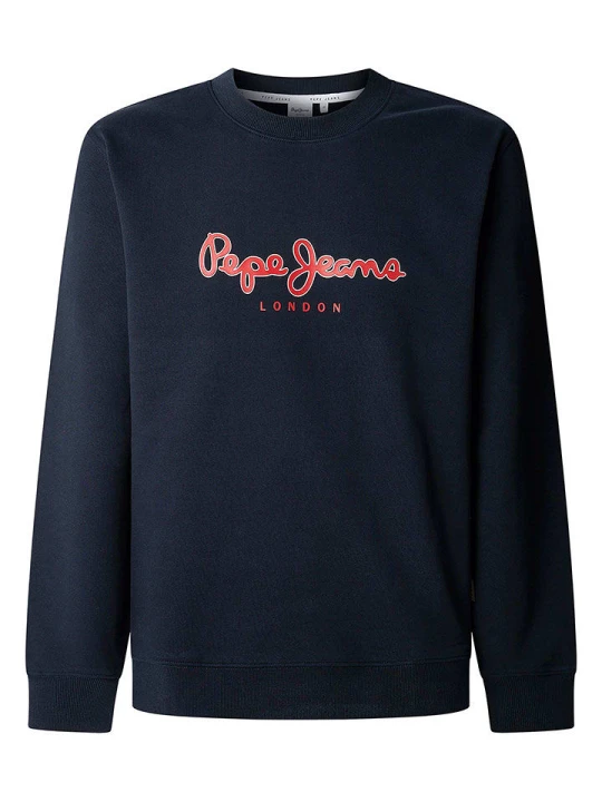 Zdjęcie produktu Pepe Jeans Bluza "Duke" w kolorze granatowym rozmiar: S