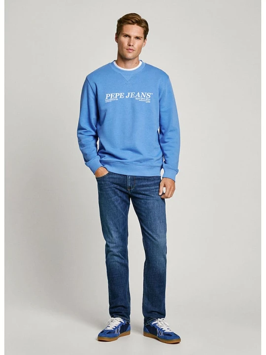 Zdjęcie produktu Pepe Jeans Bluza "Dylan" w kolorze niebieskim rozmiar: XS
