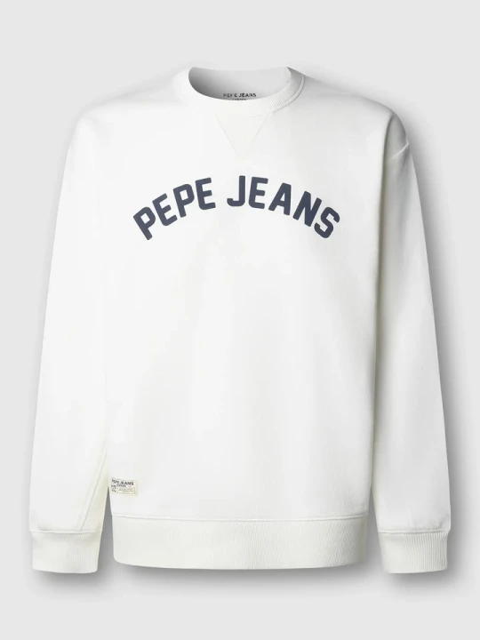 Zdjęcie produktu Pepe Jeans Bluza "Gio" w kolorze białym rozmiar: XXL
