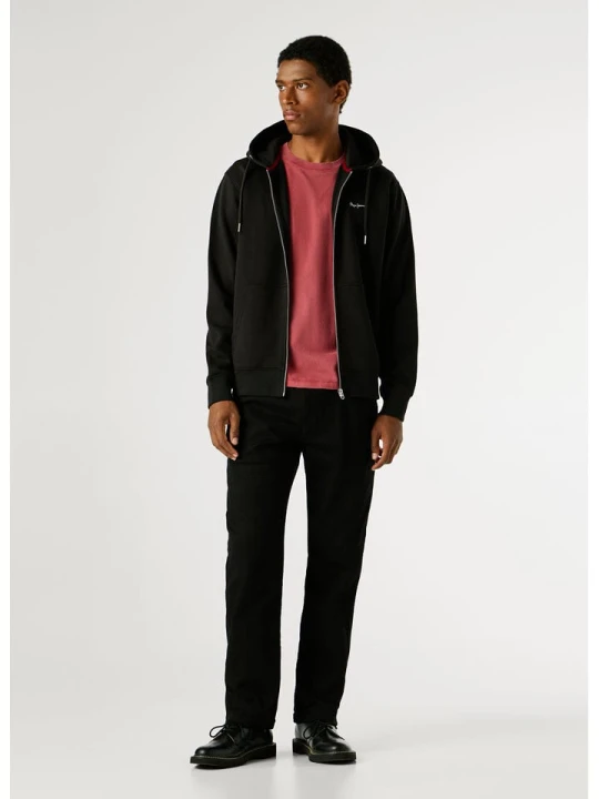 Zdjęcie produktu Pepe Jeans Bluza "Griffin" w kolorze czarnym rozmiar: M