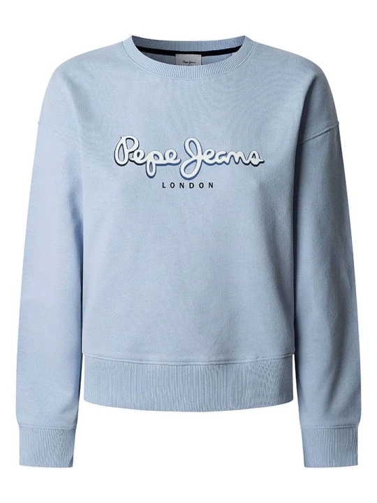 Zdjęcie produktu Pepe Jeans Bluza "Maddy" w kolorze błękitnym rozmiar: M