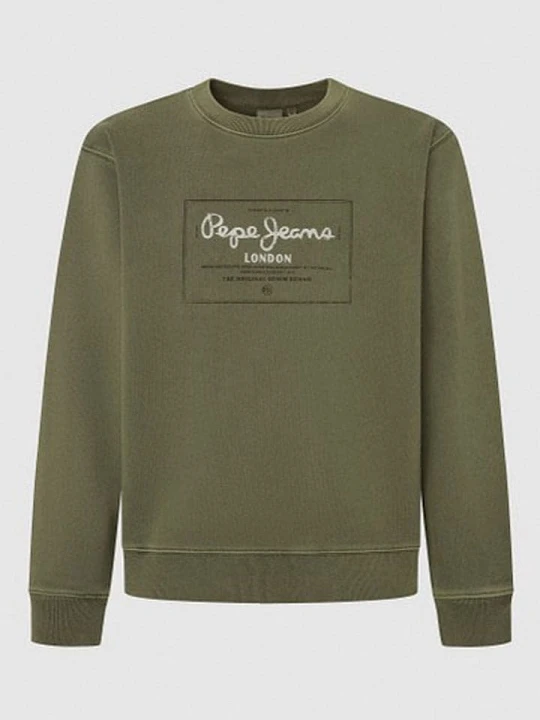 Zdjęcie produktu Pepe Jeans Bluza "Simon" w kolorze khaki rozmiar: L