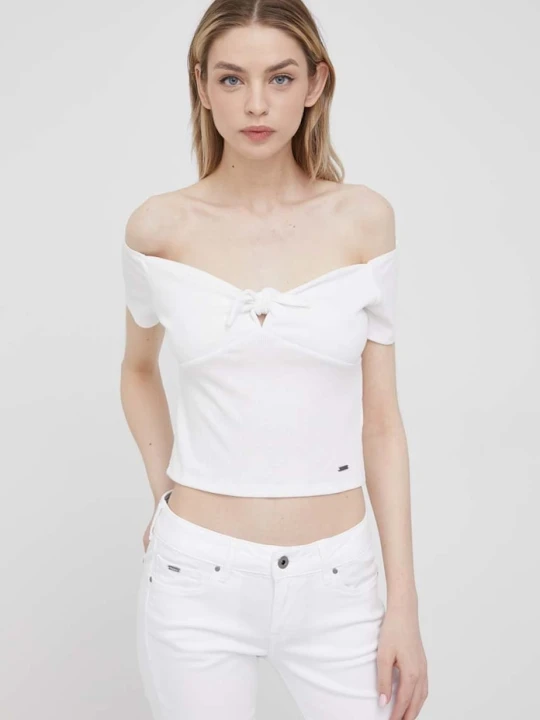 Zdjęcie produktu Pepe Jeans bluzka BETH biały