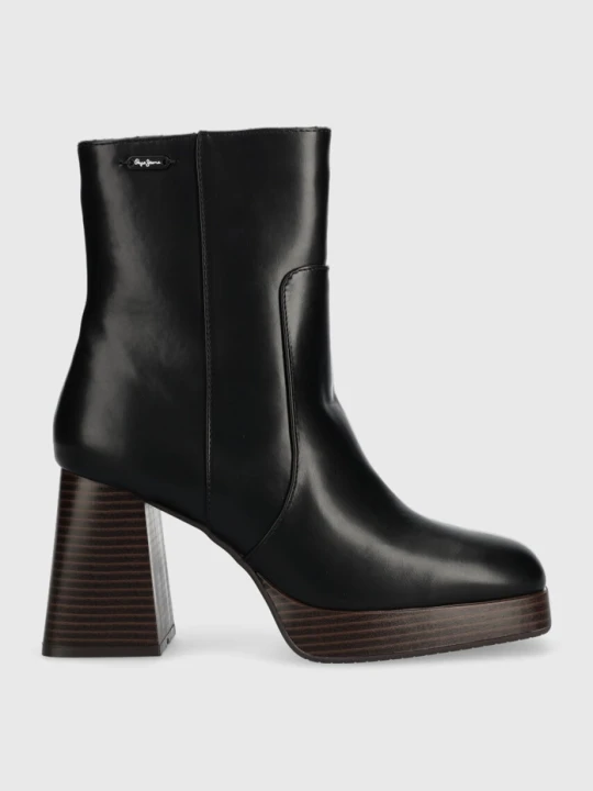 Zdjęcie produktu Pepe Jeans botki ABBA WOOD czarny
