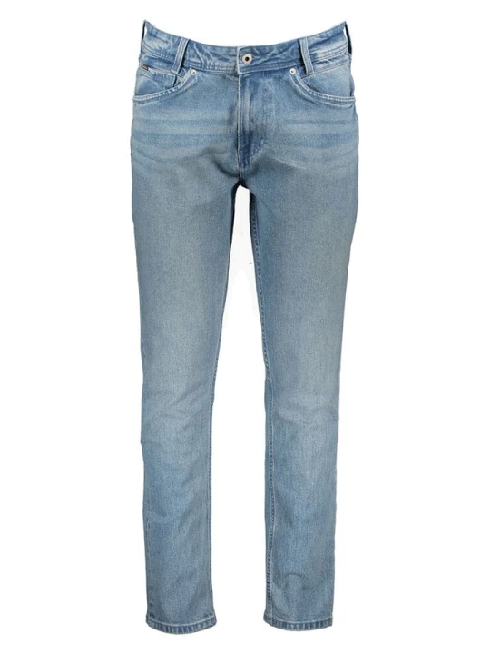 Zdjęcie produktu Pepe Jeans Dżinsy "Callen" - Tapered fit - w kolorze błękitnym rozmiar: W33 / L34