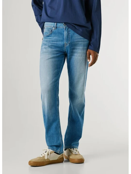 Zdjęcie produktu Pepe Jeans Dżinsy "Cash" - Straight fit - w kolorze niebieskim rozmiar: W32 / L30