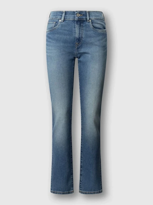 Zdjęcie produktu Pepe Jeans Dżinsy "Grace" - Slim fit - w kolorze niebieskim rozmiar: W32 / L30