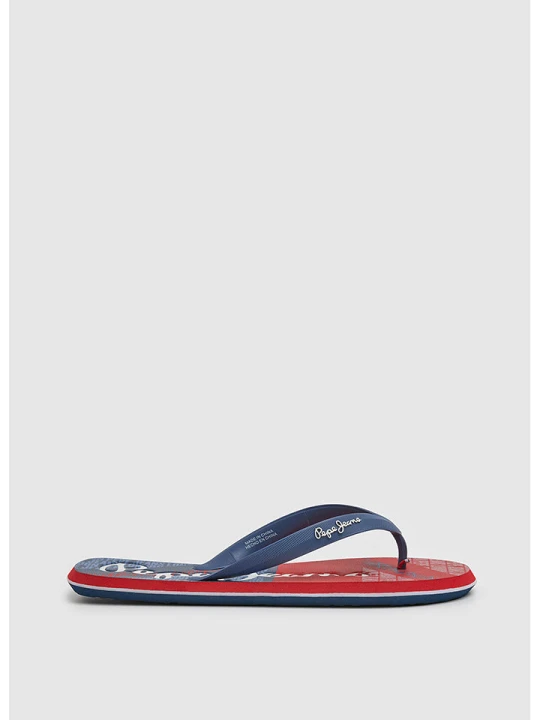 Zdjęcie produktu Pepe Jeans FOOTWEAR Japonki ze wzorem rozmiar: 43 colorful