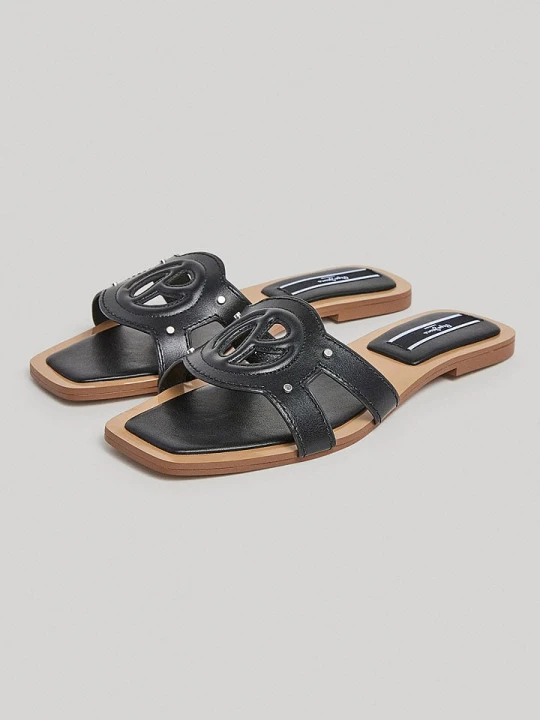 Zdjęcie produktu Pepe Jeans FOOTWEAR Klapki w kolorze czarnym rozmiar: 36
