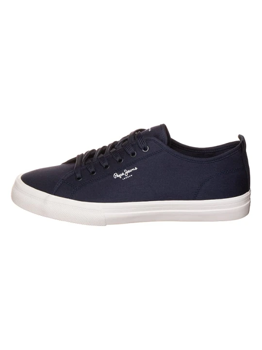 Zdjęcie produktu Pepe Jeans FOOTWEAR Sneakersy "Basic" w kolorze granatowym rozmiar: 43