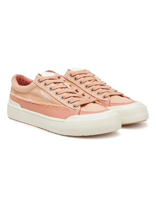 Zdjęcie produktu Pepe Jeans FOOTWEAR Sneakersy "Ben Fresh" w kolorze pomarańczowym rozmiar: 39