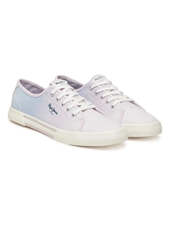 Zdjęcie produktu Pepe Jeans FOOTWEAR Sneakersy "Brady" w kolorze fioletowym rozmiar: 38