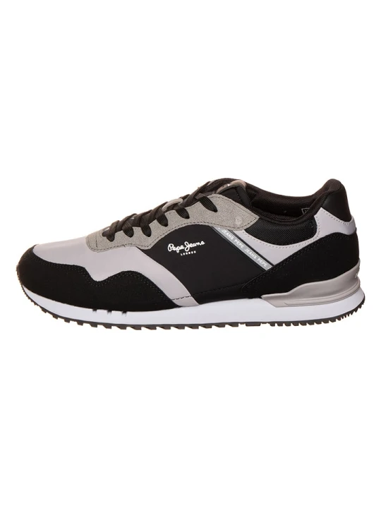 Zdjęcie produktu Pepe Jeans FOOTWEAR Sneakersy "Contrast" w kolorze czarno-jasnoróżowym rozmiar: 44