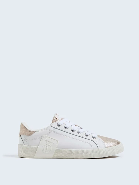 Zdjęcie produktu Pepe Jeans FOOTWEAR Sneakersy w kolorze biało-różowozłotym rozmiar: 37