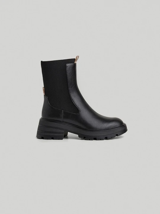 Zdjęcie produktu Pepe Jeans FOOTWEAR Sztyblety "Soda Plus" w kolorze czarnym rozmiar: 39