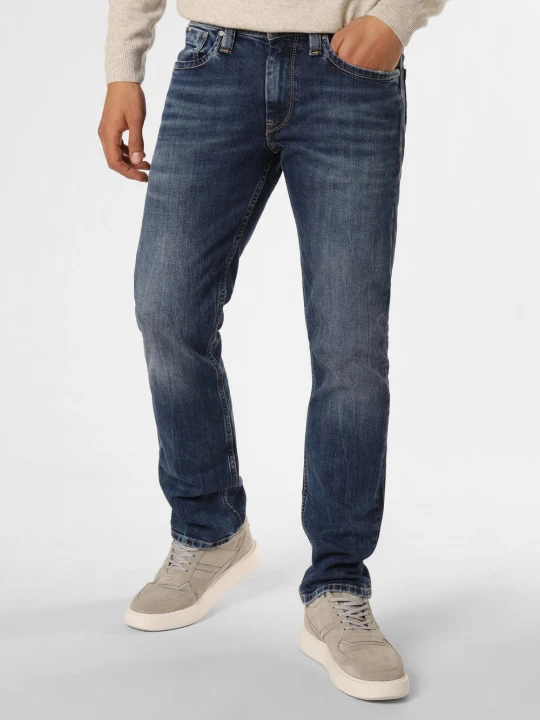 Zdjęcie produktu Pepe Jeans Jeansy Mężczyźni Regular Fit Bawełna niebieski