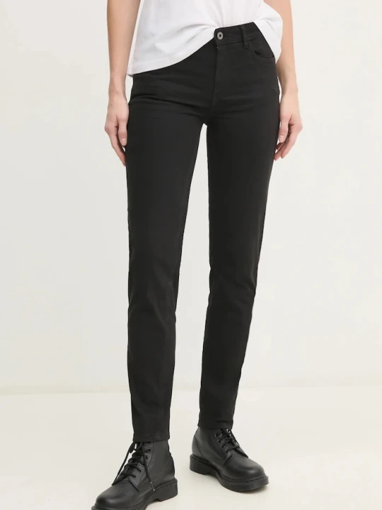 Zdjęcie produktu Pepe Jeans jeansy MID RISE SKINNY THELMA czarny