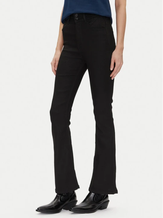 Zdjęcie produktu Pepe Jeans Jeansy PL204905 Czarny Flare Fit