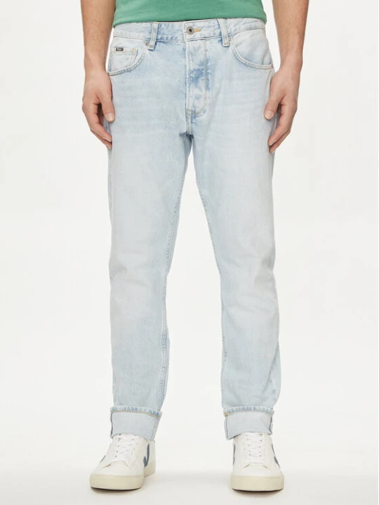 Zdjęcie produktu Pepe Jeans Jeansy PM207392 Błękitny Tapered Fit Niebieski jasny