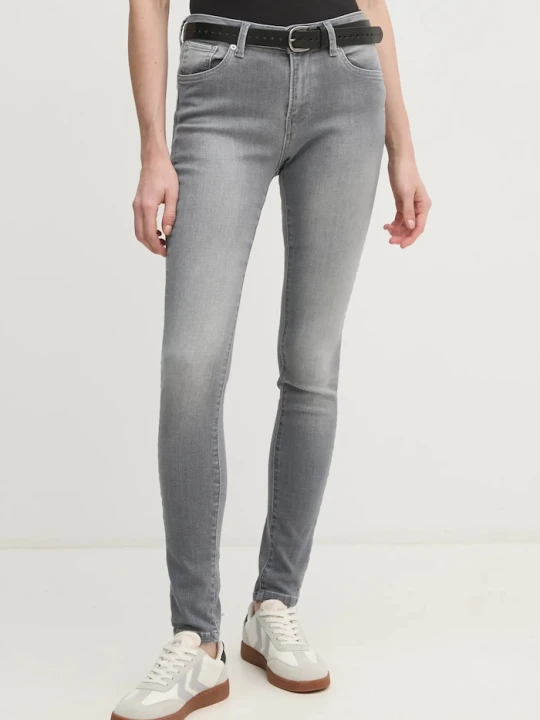 Zdjęcie produktu Pepe Jeans jeansy SKINNY JEANS MW REGENT szary