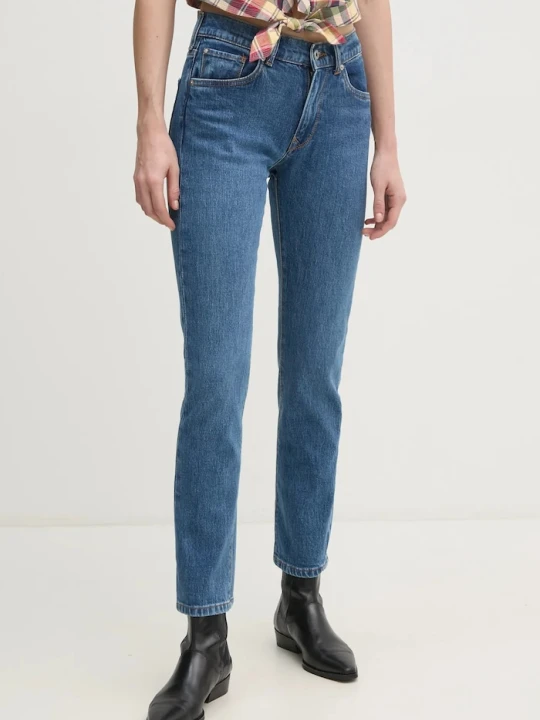 Zdjęcie produktu Pepe Jeans jeansy SLIM JEANS MW GRACE granatowy