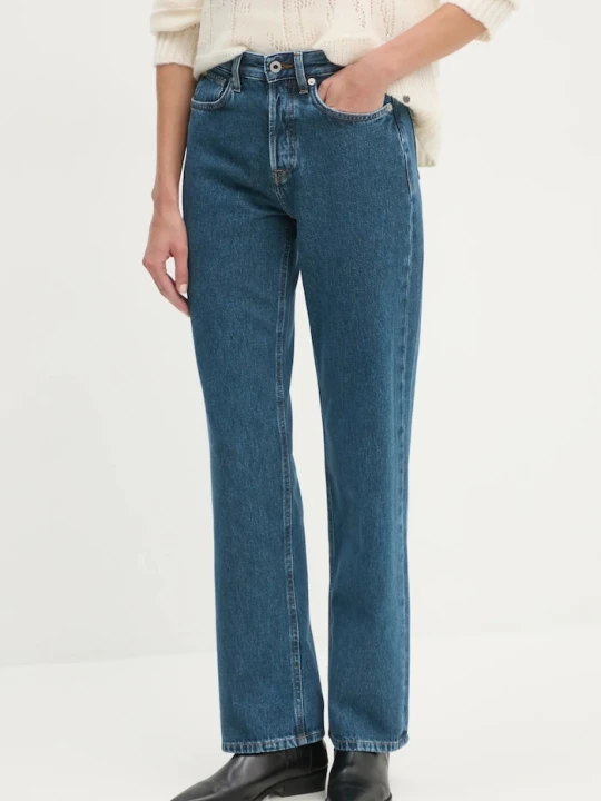 Zdjęcie produktu Pepe Jeans jeansy STRAIGHT JEANS HW ROBYN granatowy