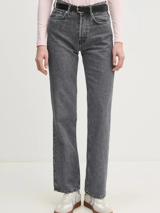 Zdjęcie produktu Pepe Jeans jeansy STRAIGHT JEANS HW ROBYN szary
