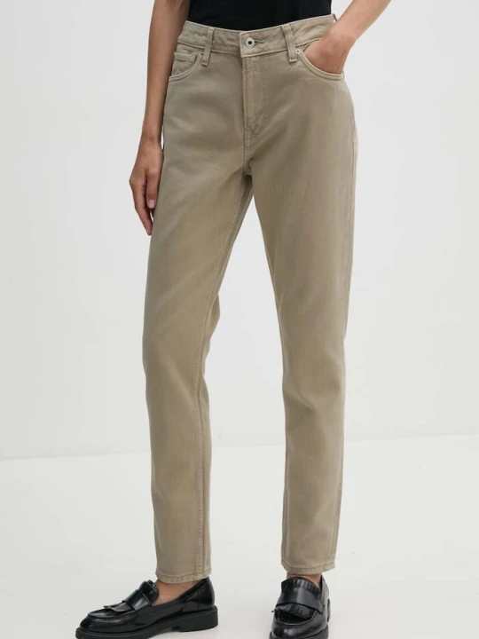 Zdjęcie produktu Pepe Jeans jeansy TAPERED JEANS HW zielony