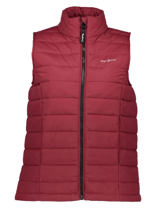 Zdjęcie produktu Pepe Jeans Kamizelka pikowana w kolorze czerwonym rozmiar: XL