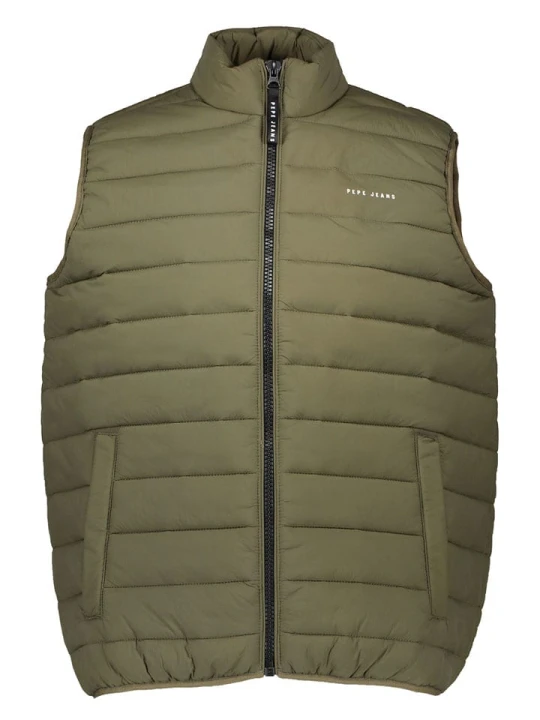 Zdjęcie produktu Pepe Jeans Kamizelka pikowana w kolorze khaki rozmiar: XXL