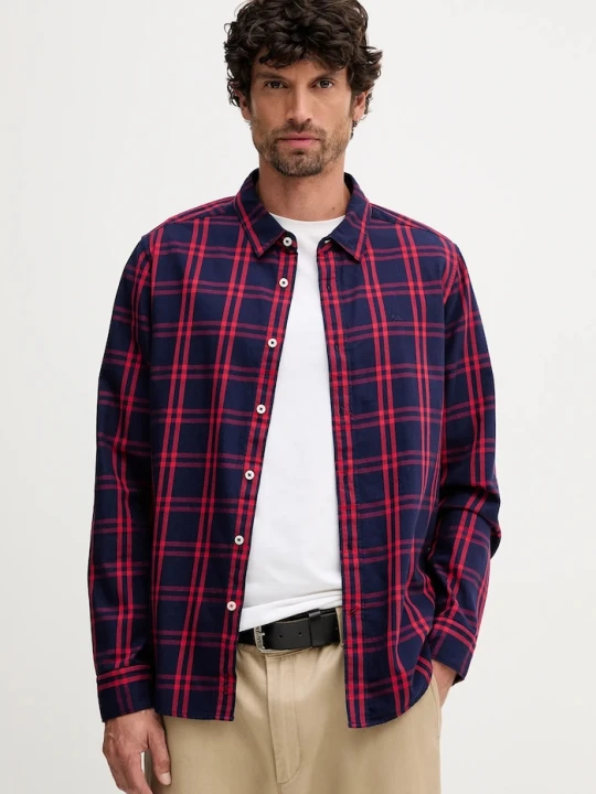 Zdjęcie produktu Pepe Jeans koszula bawełniana granatowy