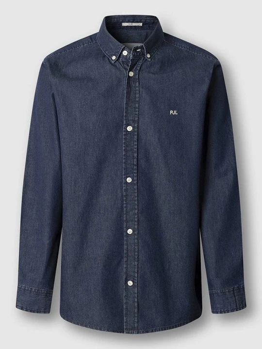 Zdjęcie produktu Pepe Jeans Koszula dżinsowa - Slim fit - w kolorze niebieskim rozmiar: L