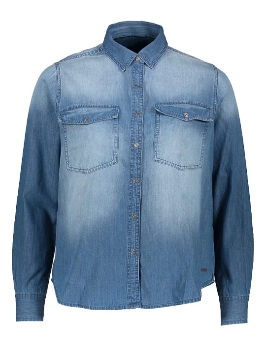 Zdjęcie produktu Pepe Jeans Koszula dżinsowa w kolorze niebieskim rozmiar: XS