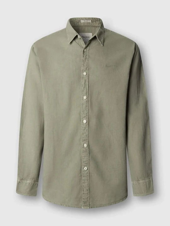 Zdjęcie produktu Pepe Jeans Koszula "Payon" - Regular fit - w kolorze khaki rozmiar: XXL