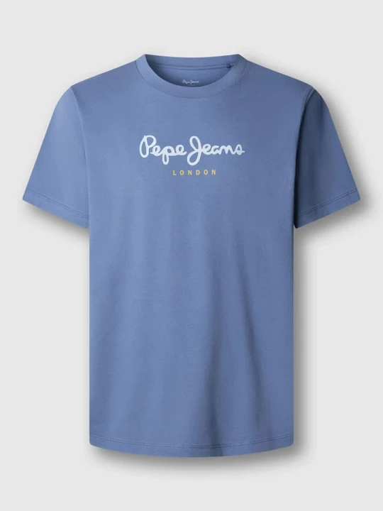 Zdjęcie produktu Pepe Jeans Koszulka "Eggo" w kolorze niebieskim rozmiar: XXL