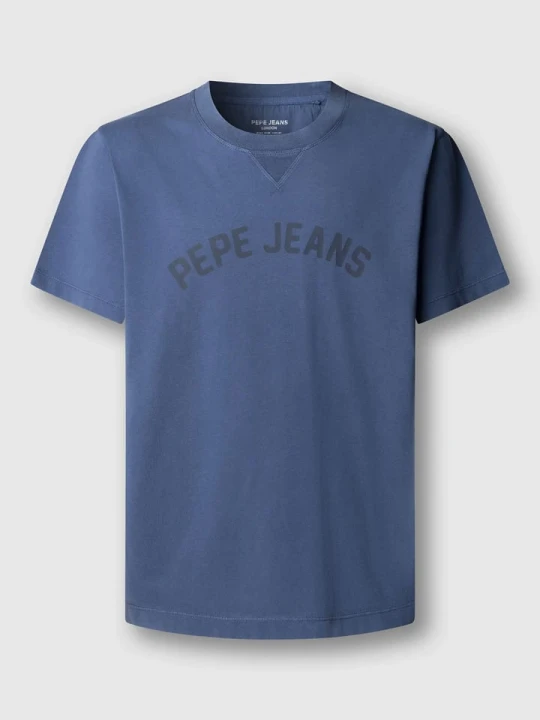 Zdjęcie produktu Pepe Jeans Koszulka "Gio" w kolorze niebieskim rozmiar: XL