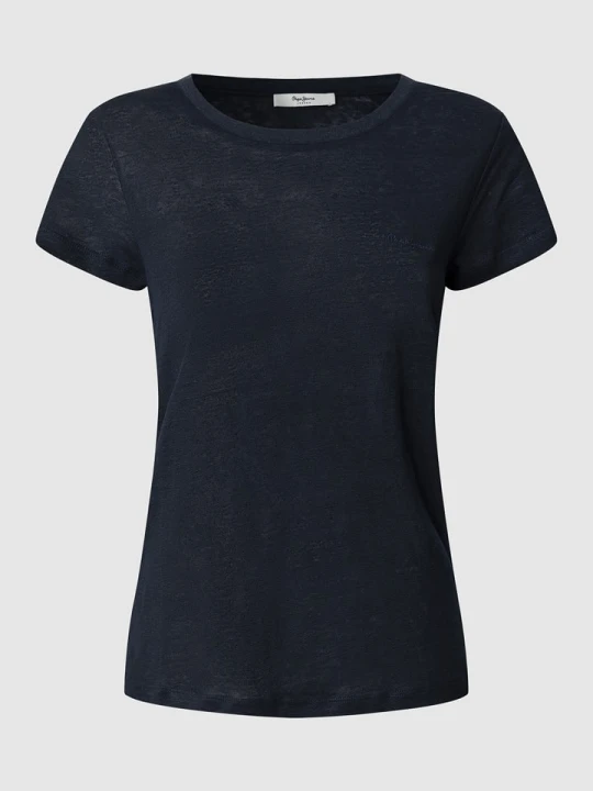 Zdjęcie produktu Pepe Jeans Koszulka "Megan" w kolorze granatowym rozmiar: S